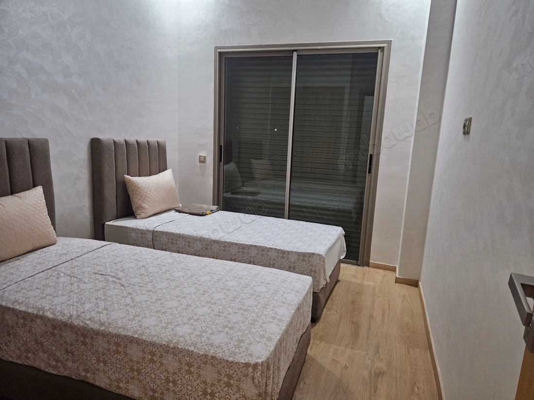 Seasonal rental at Plage Oued Cherrat. 2 rooms. Minimum number of nights 4