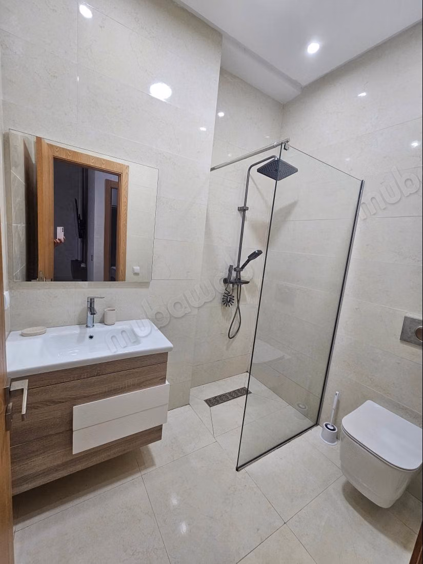 Seasonal rental at Plage Oued Cherrat. 2 rooms. Minimum number of nights 4