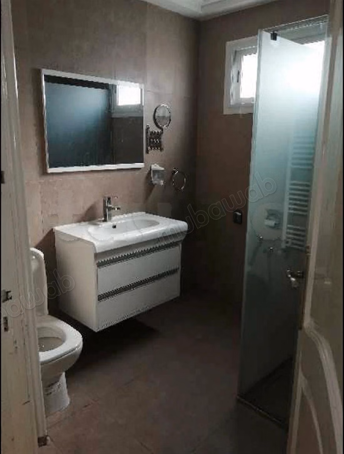 Beautiful apartment for rent in El Aouina. 2 rooms. Secured 24/7