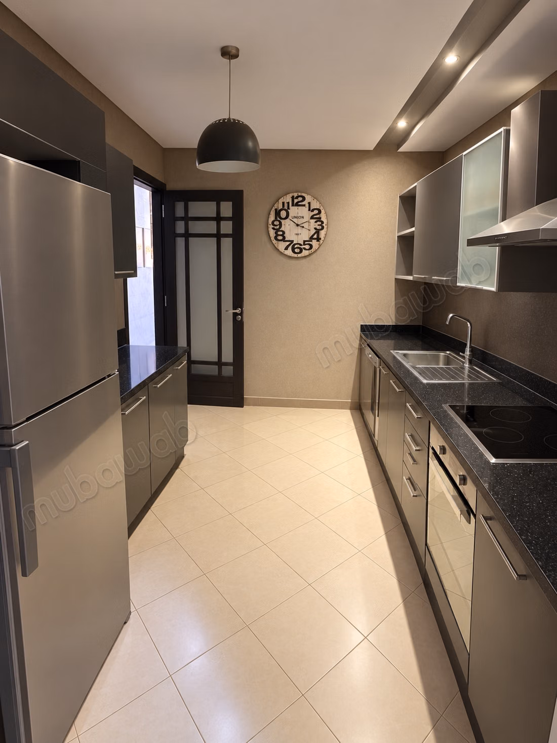 Apartamento en alquiler en Hay Mabrouka. Superficie total de 110 m². Bien amueblado