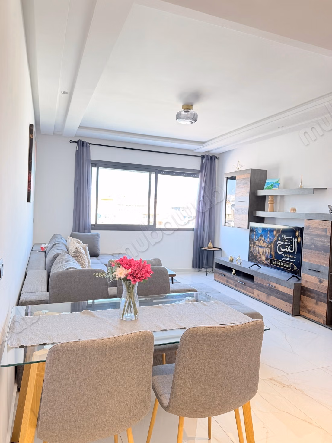 Appartement te huur in het stadscentrum Goed gemeubileerd