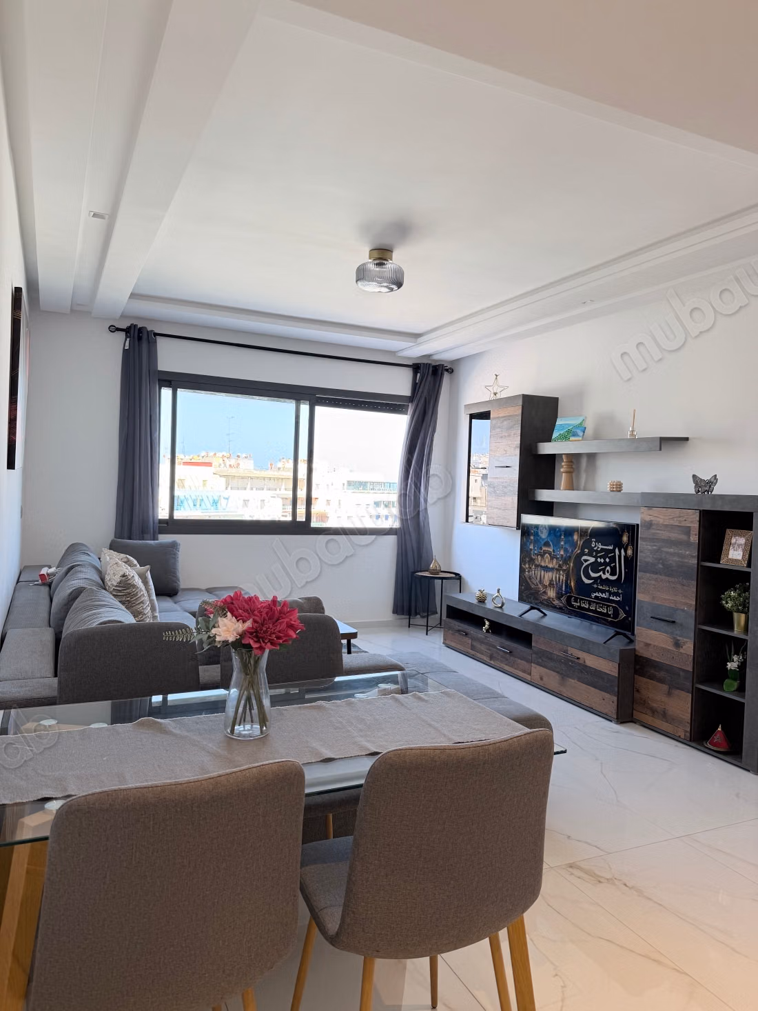 Appartement te huur in het stadscentrum Goed gemeubileerd