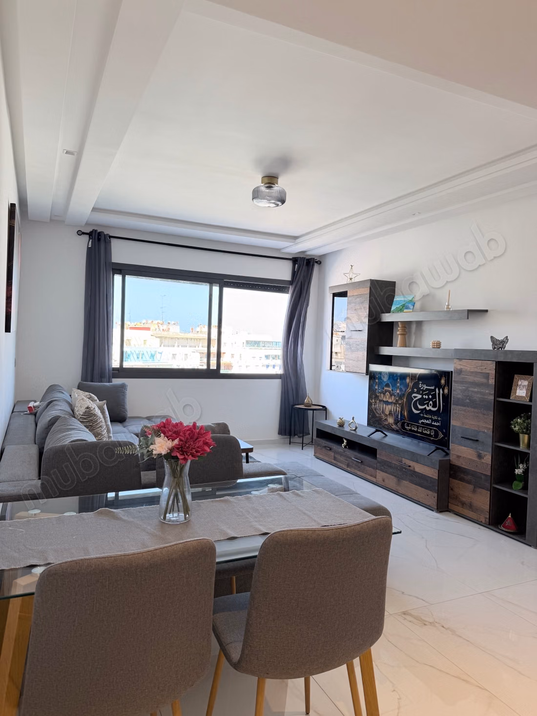 Appartement te huur in het stadscentrum Goed gemeubileerd