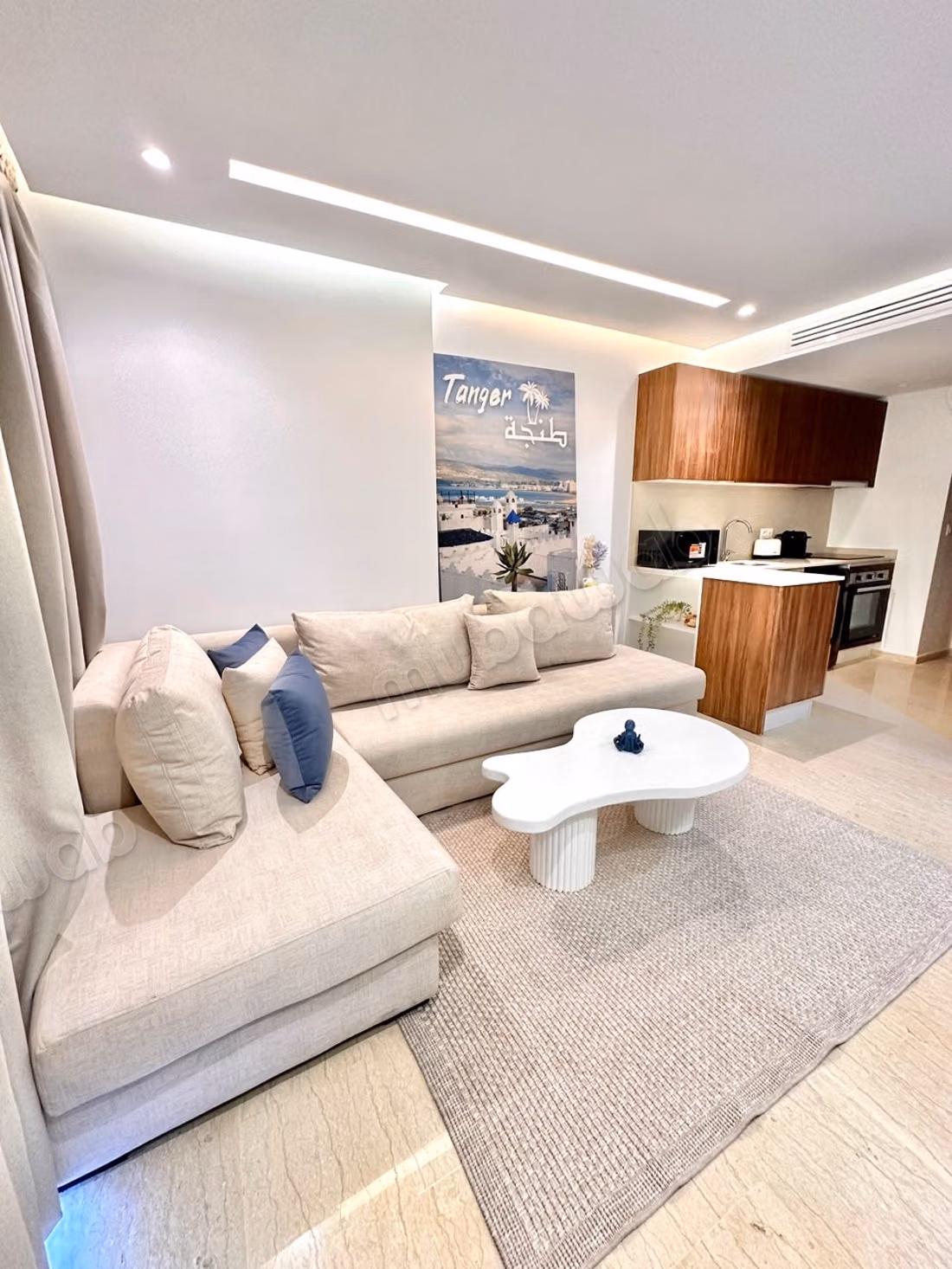 Flat te huur in het Centrum. Opp. van 52 m². Gemeubileerd