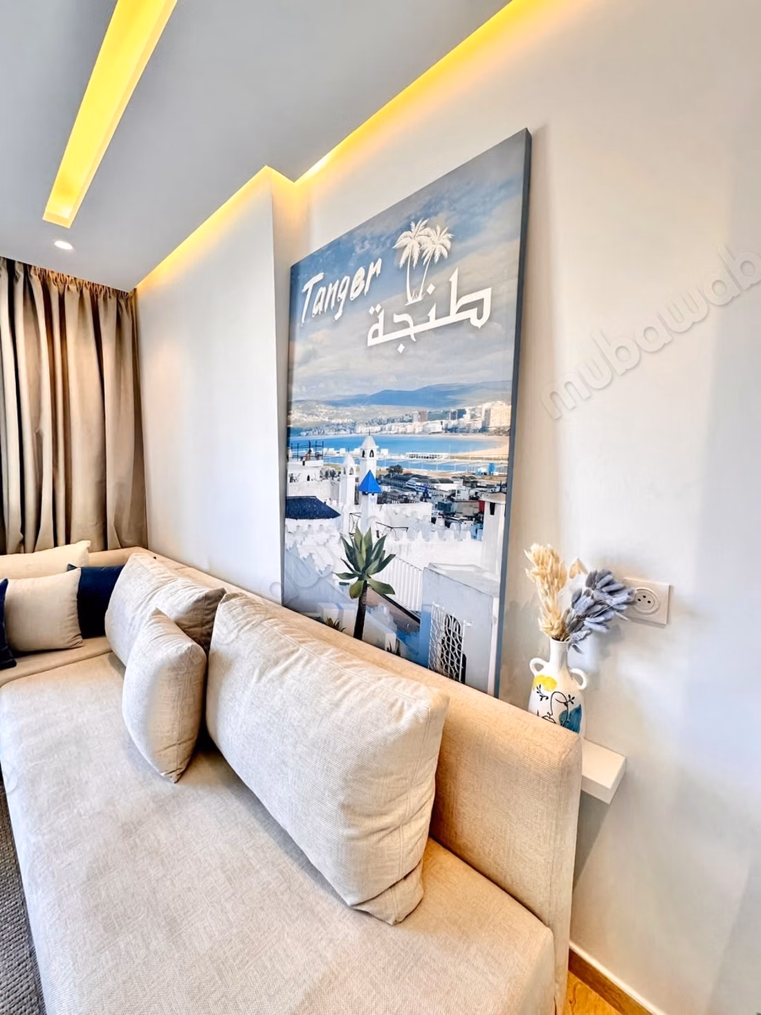 Flat te huur in het Centrum. Opp. van 52 m². Gemeubileerd