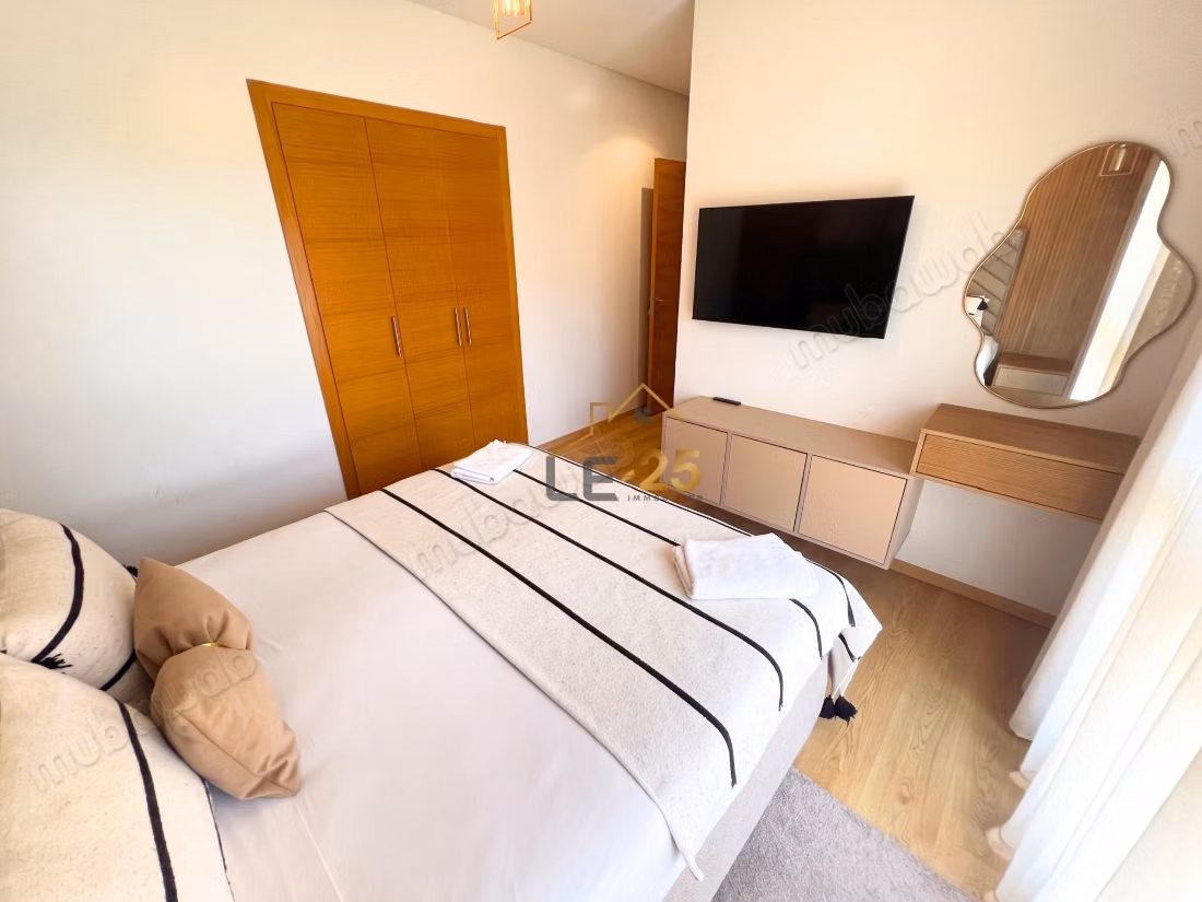 3 Slaapkamer Appartement met Zwembad in Agdal
