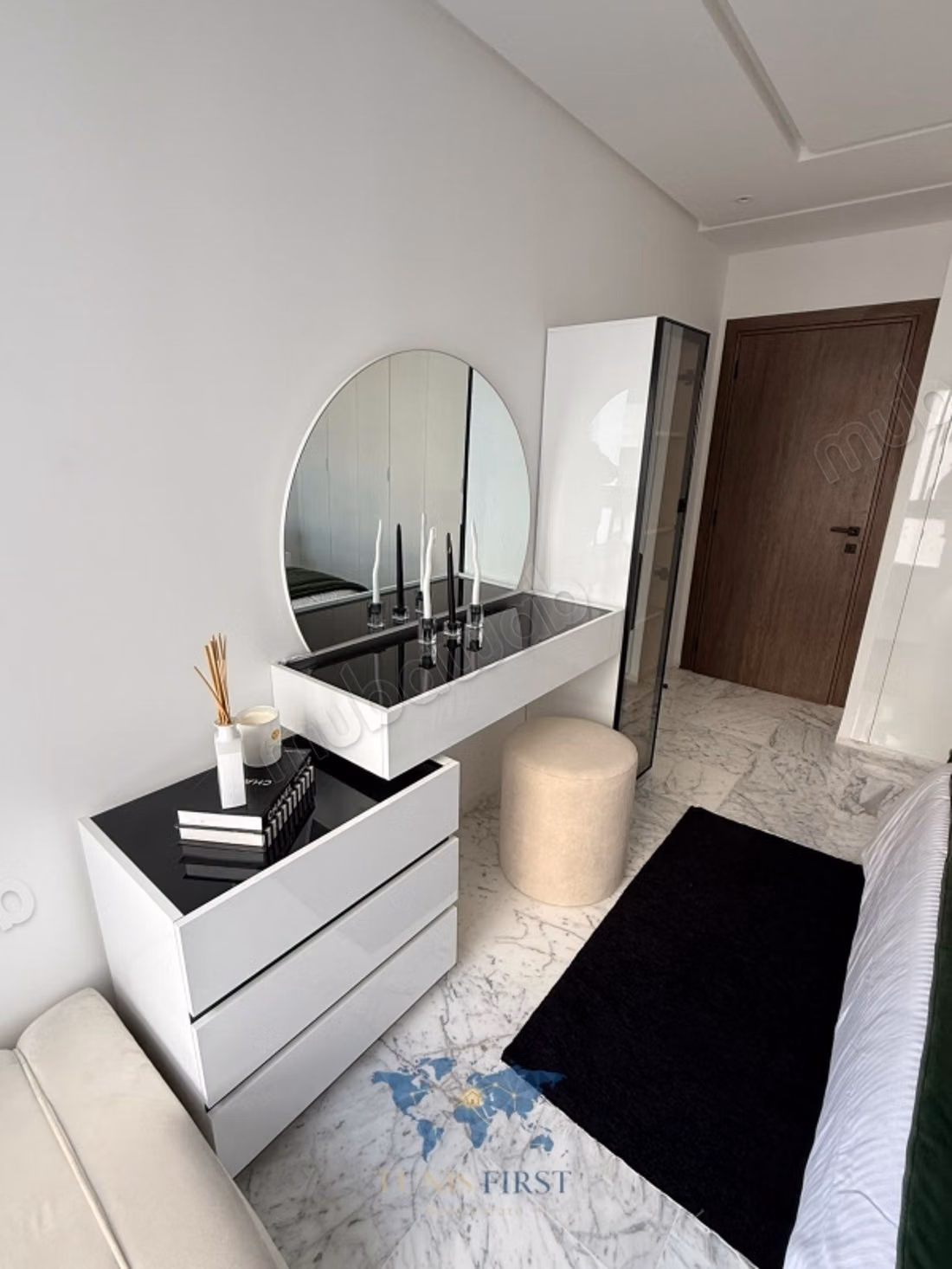 A louer Appartement S1 Meublé aux Jardins de Cart