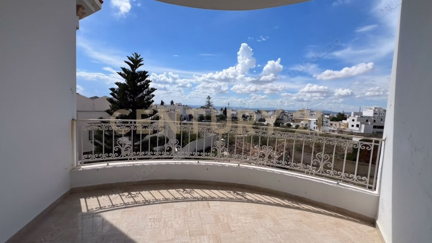 In affitto, piano di villa S3 con vista mare a Hammamet