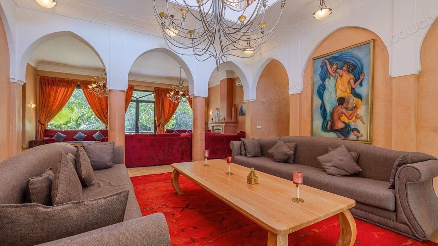 Bellissima villa in affitto ad Amelkis con 6 belle camere da letto