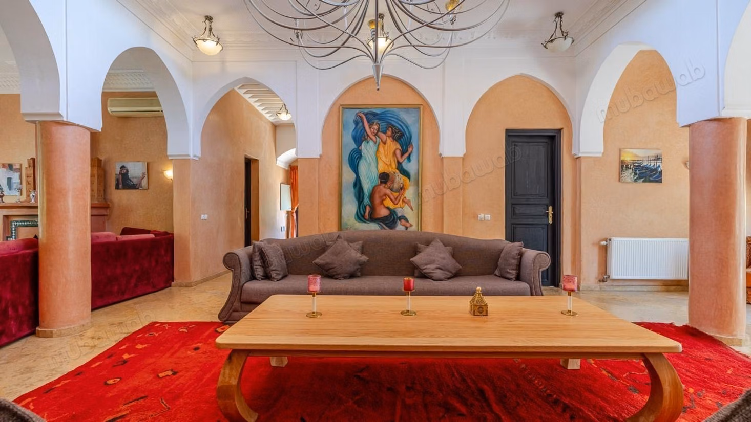 Bellissima villa in affitto ad Amelkis con 6 belle camere da letto