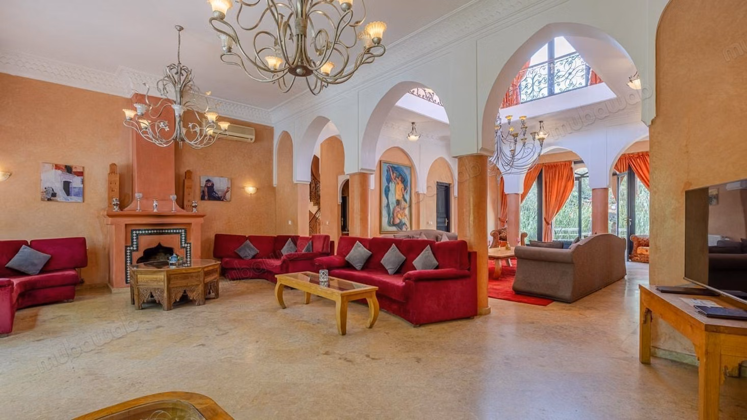 Bellissima villa in affitto ad Amelkis con 6 belle camere da letto