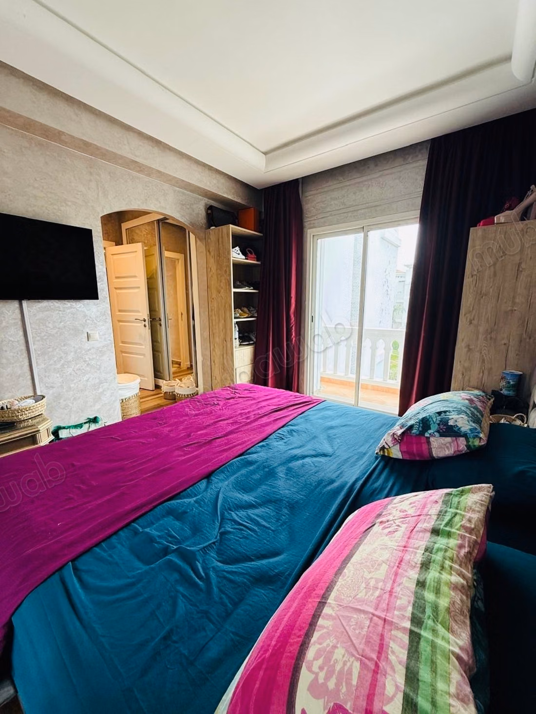 Bel appartement à vendre à boubana 3 belles chambres. Salon Marocain, sécurité piscine
