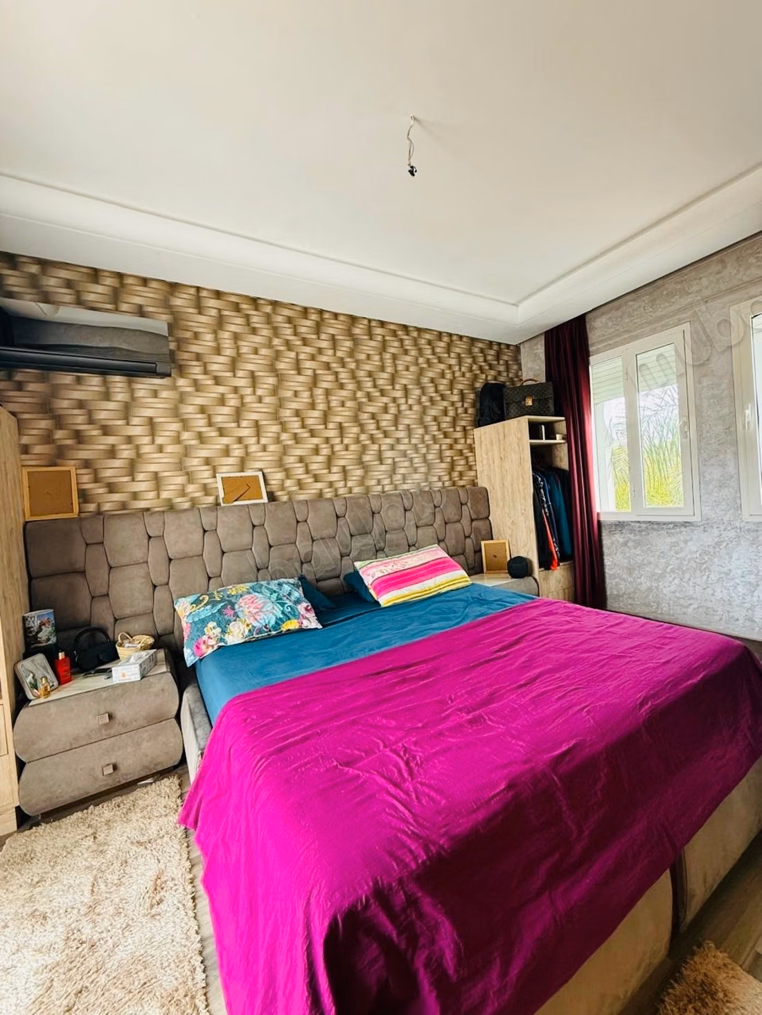 Bel appartement à vendre à boubana 3 belles chambres. Salon Marocain, sécurité piscine