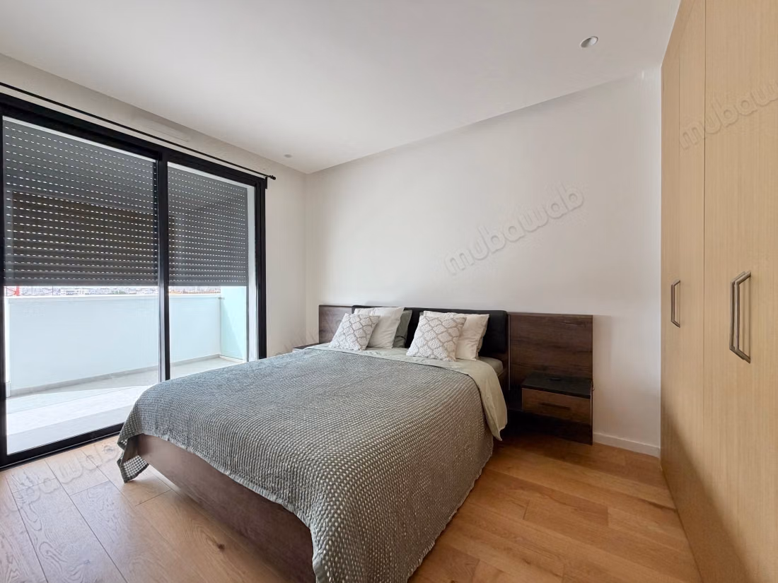 Rent this apartment in Casablanca Finance City. 1 beautiful bedroom. Well furnished