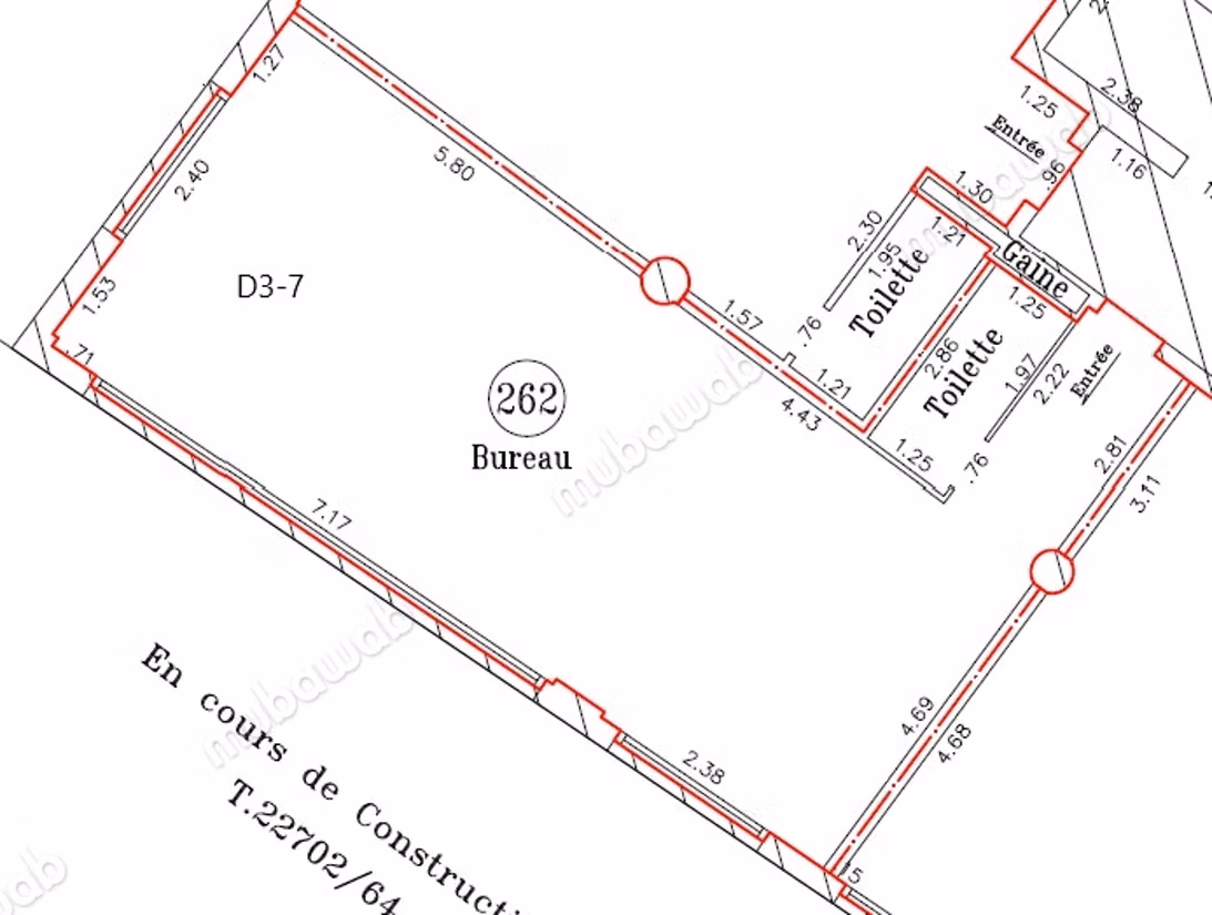 Votre bureau neuf au centre de CFC Casablanca