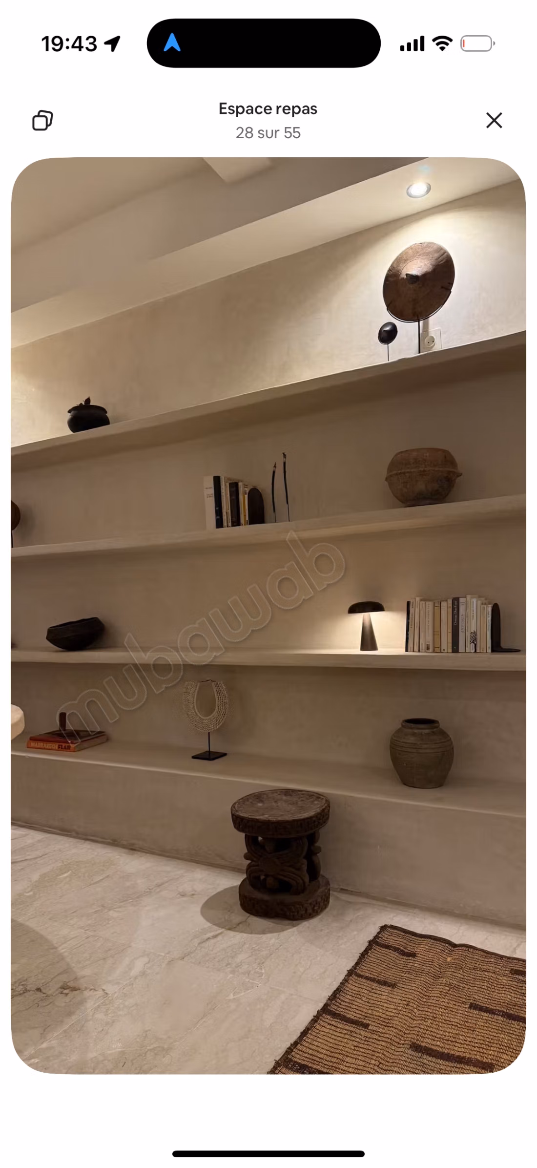 Apartamento en el bulevar M6 y la ruta Ourika, Amueblado
