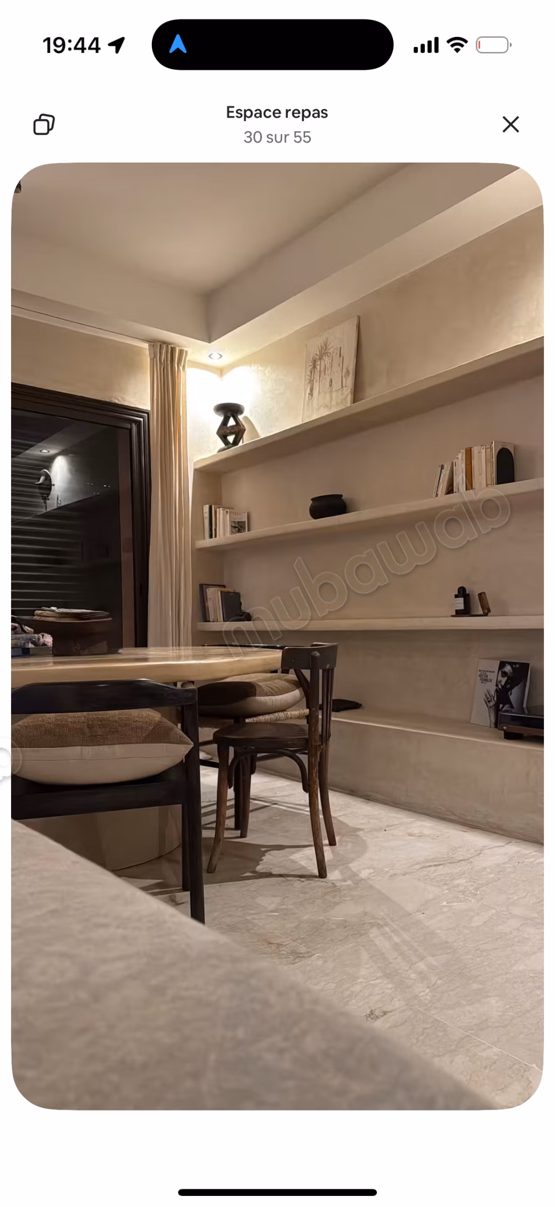 Apartamento en el bulevar M6 y la ruta Ourika, Amueblado