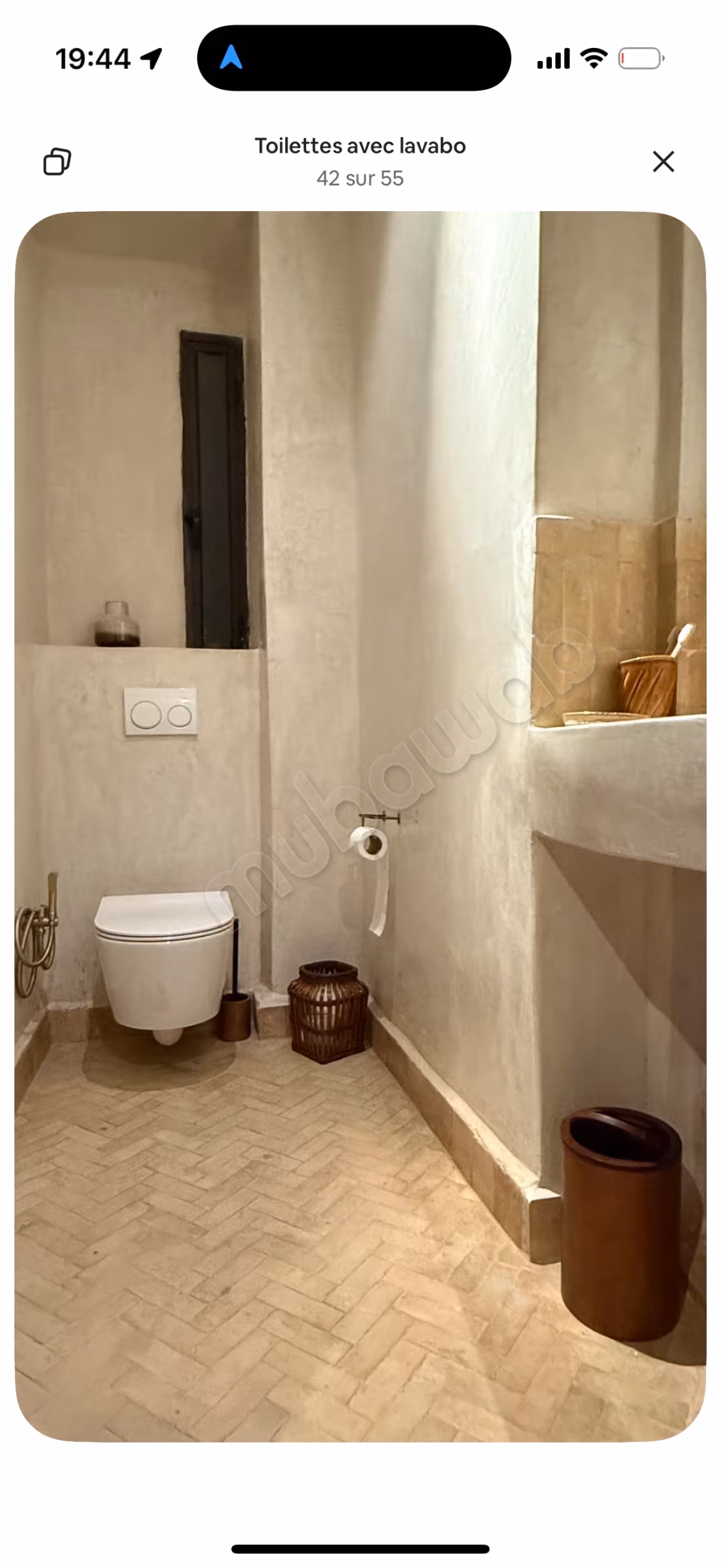 Apartamento en el bulevar M6 y la ruta Ourika, Amueblado