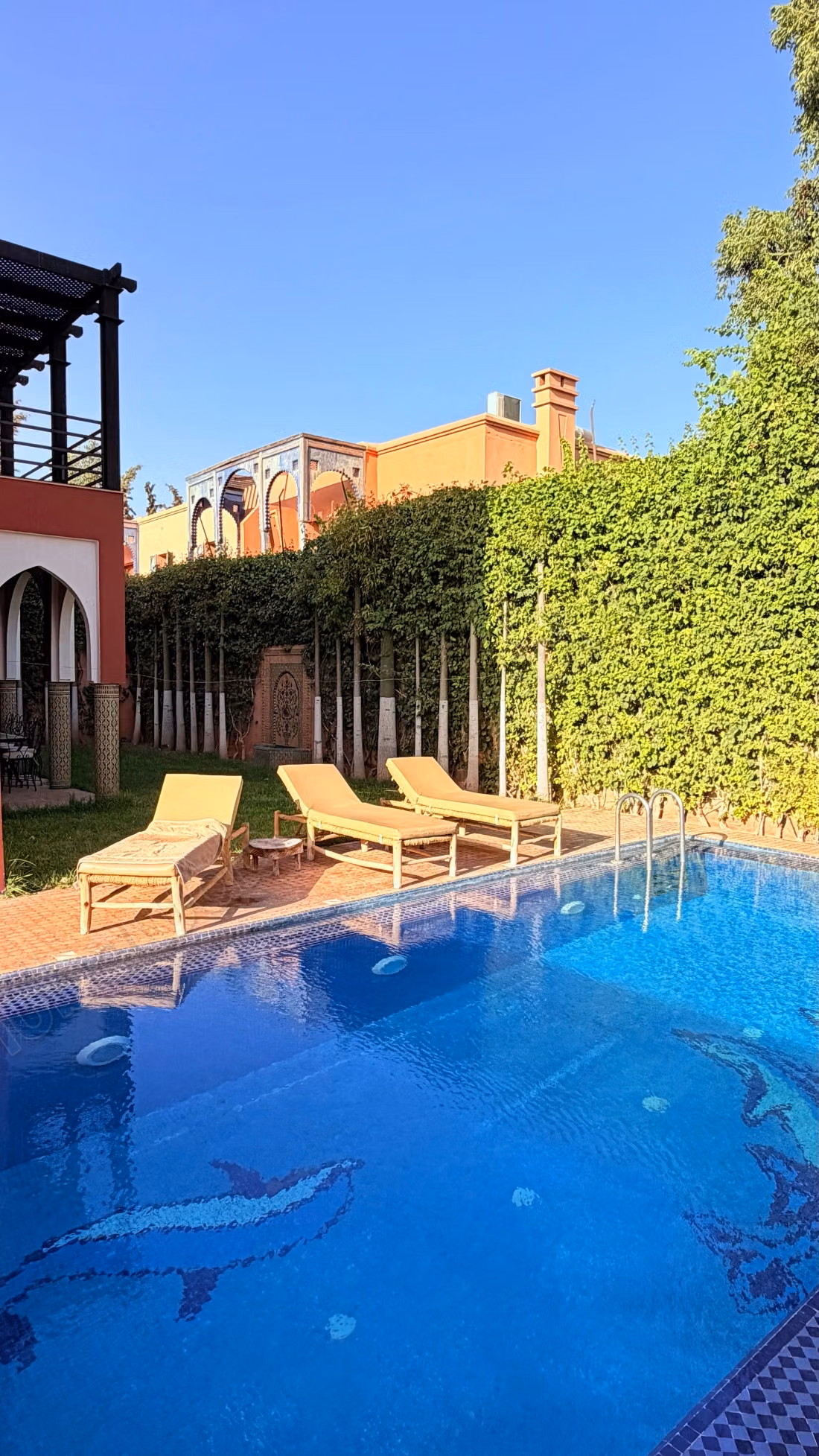 Villa de 5 habitaciones con piscina – Barrio Targa, Marrakech