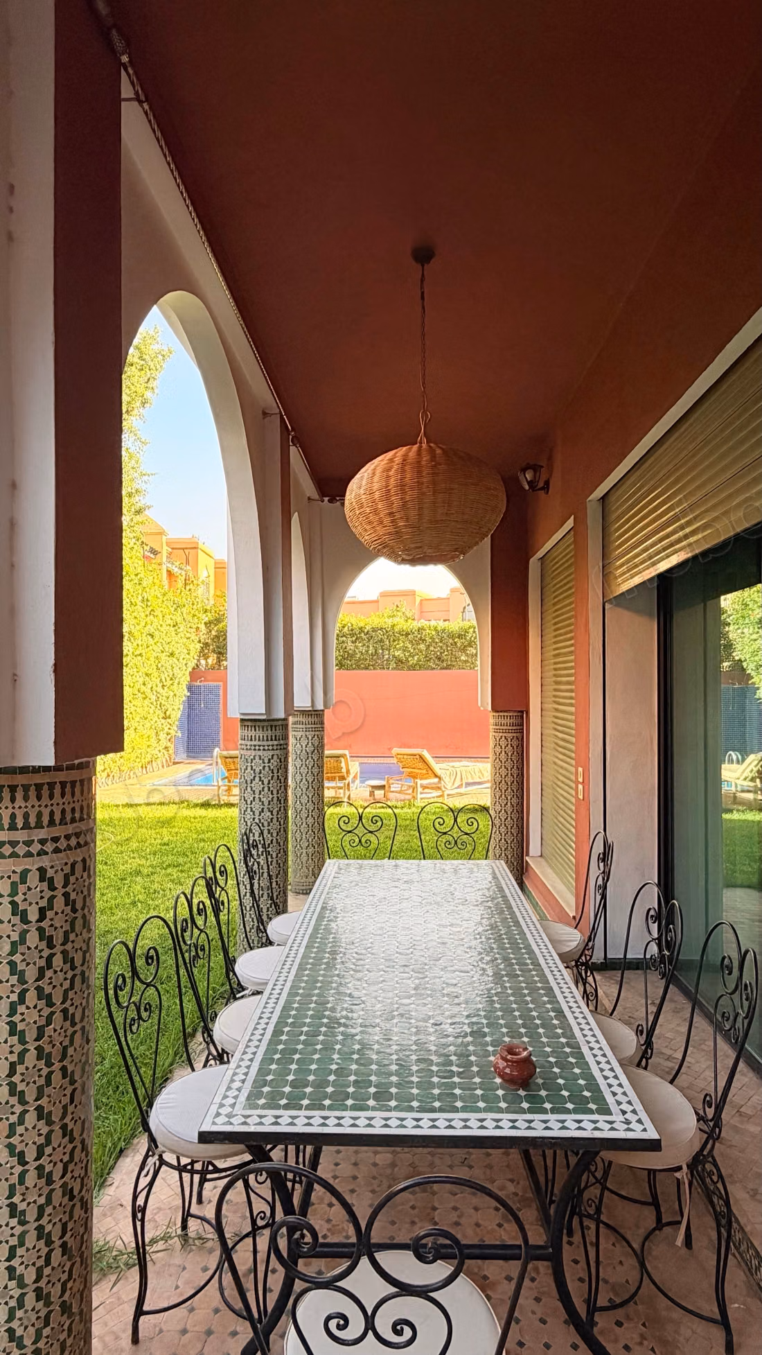 Villa de 5 habitaciones con piscina – Barrio Targa, Marrakech