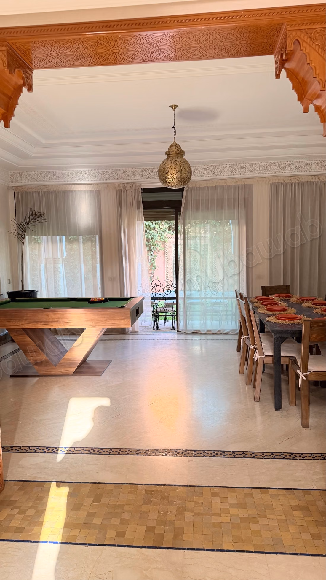 Villa de 5 habitaciones con piscina – Barrio Targa, Marrakech