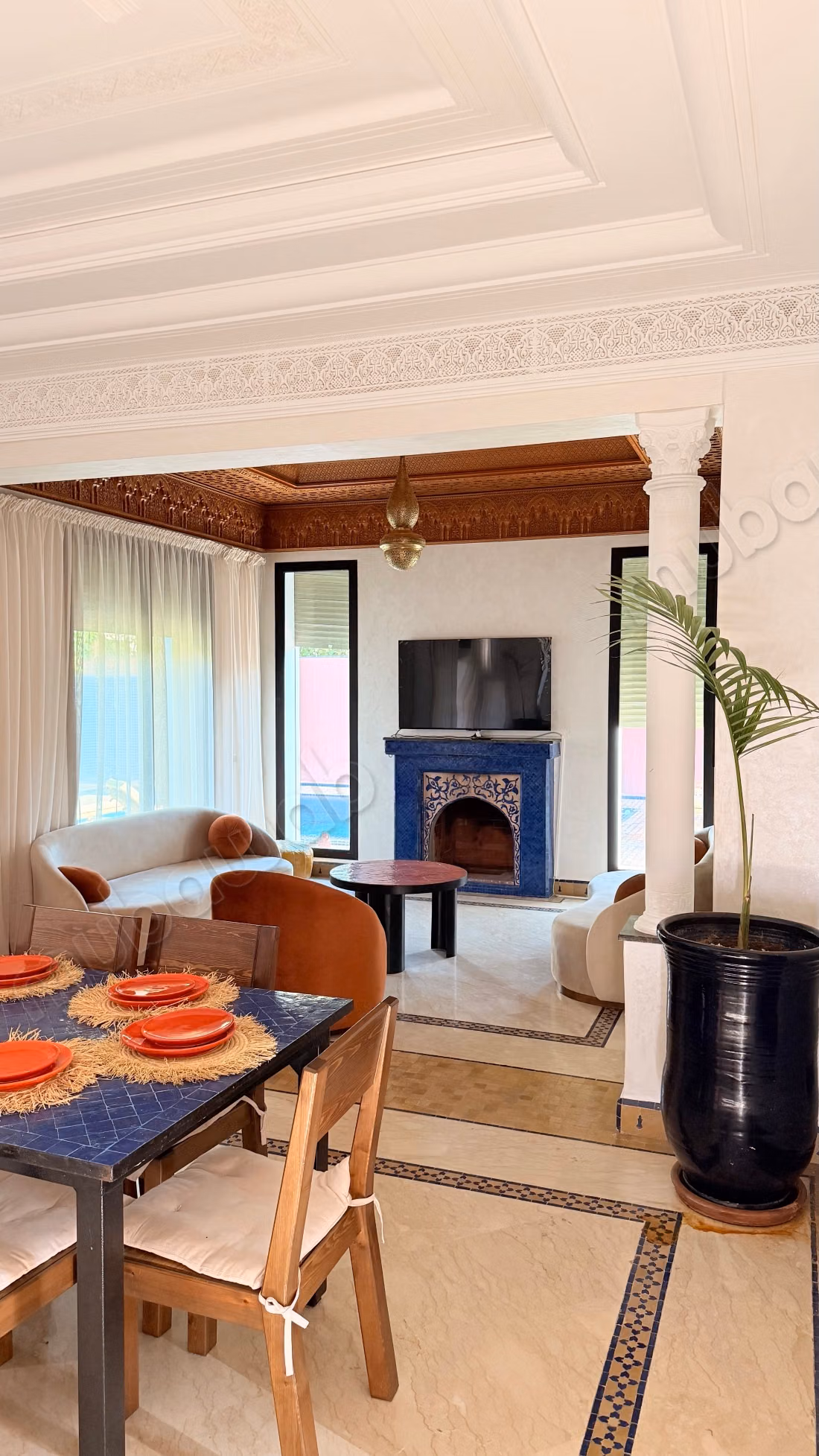 Villa de 5 habitaciones con piscina – Barrio Targa, Marrakech