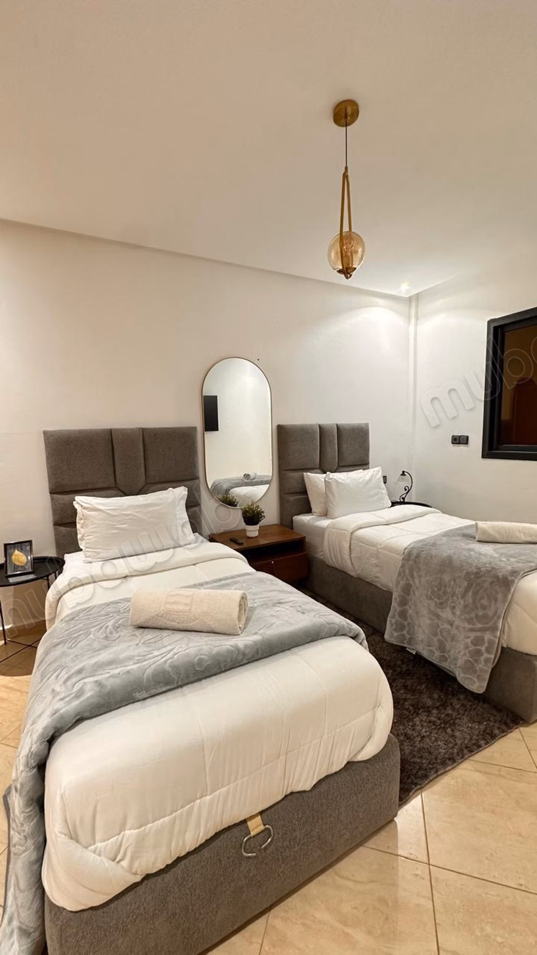Location d'un appartement à Khouribga. 1 Pièce. Meublé
