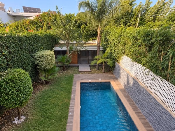 Villa Rental in Green City Bouskoura Casablanca