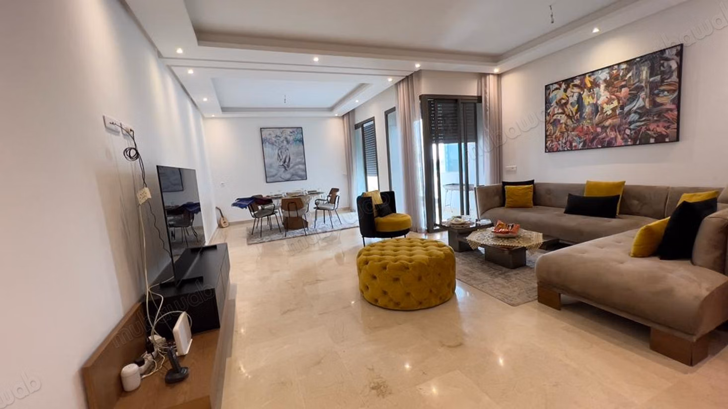Magnifique appartement vide à louer – hay riad, rabat