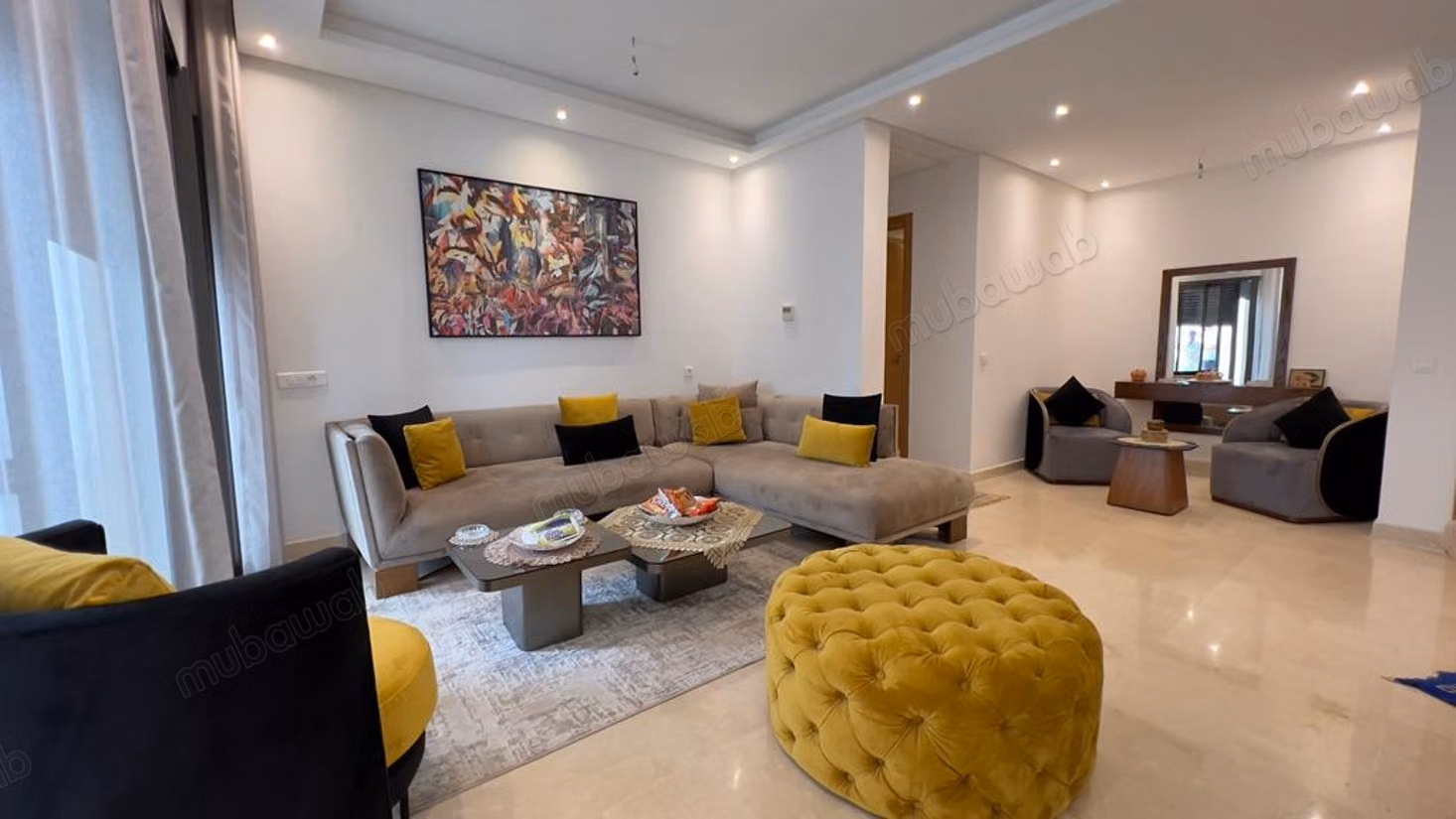 Magnifique appartement vide à louer – hay riad, rabat