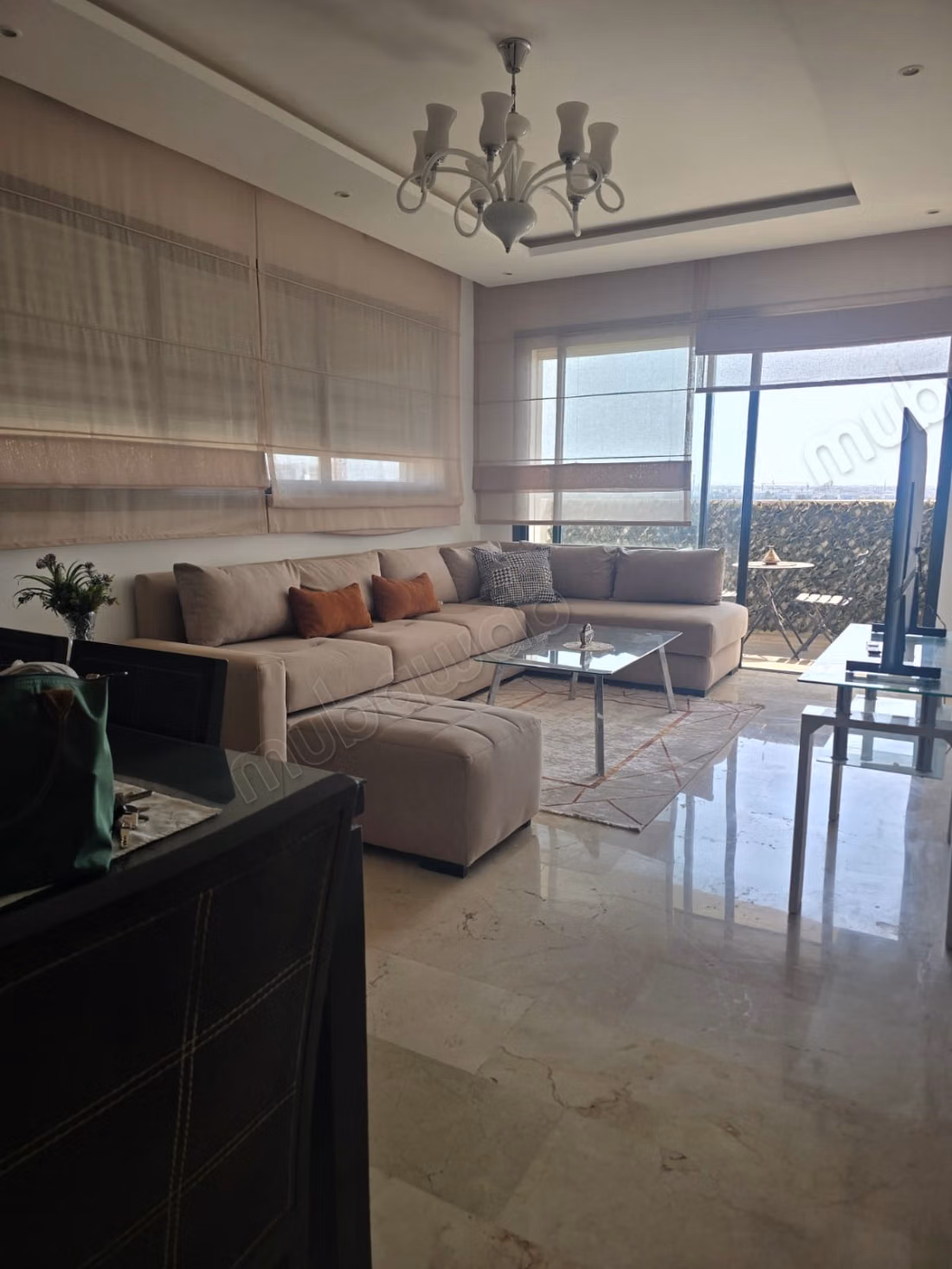 Appartement meublé à louer Hay Riad Prestigia