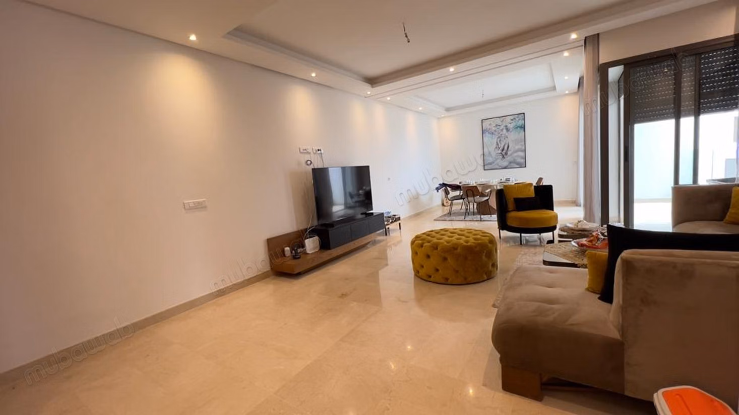 Magnifique appartement vide à louer – hay riad, rabat