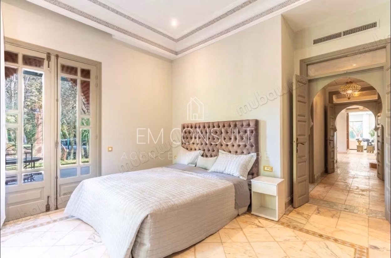 A louer villa 3 chambres la palmeraie