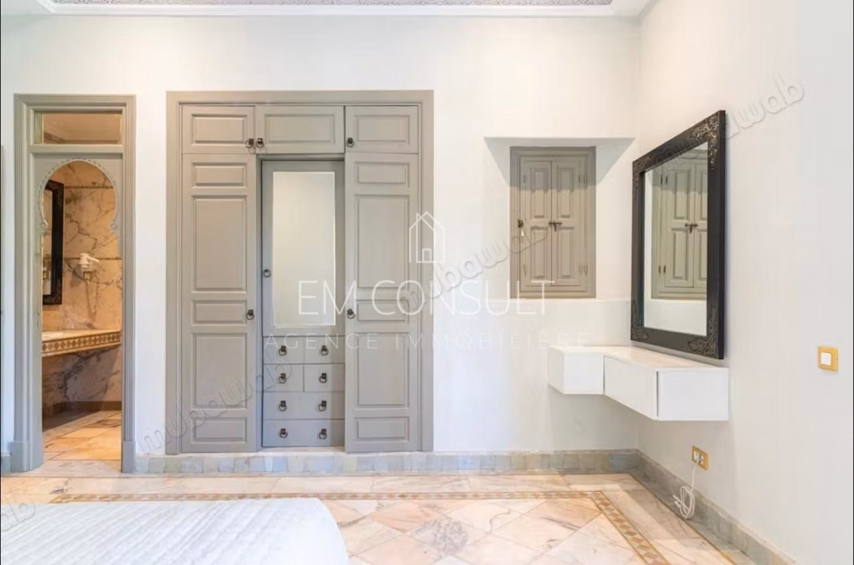 A louer villa 3 chambres la palmeraie