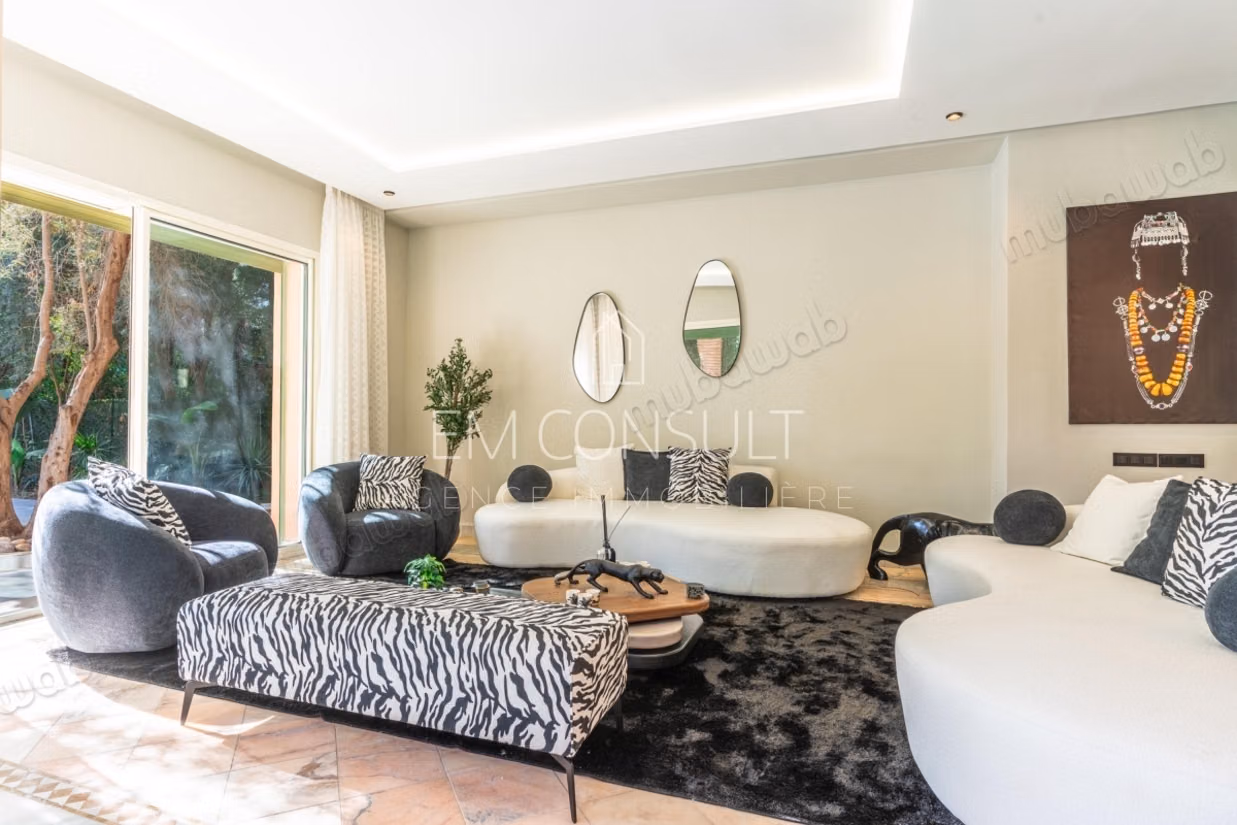 A louer villa 3 chambres la palmeraie