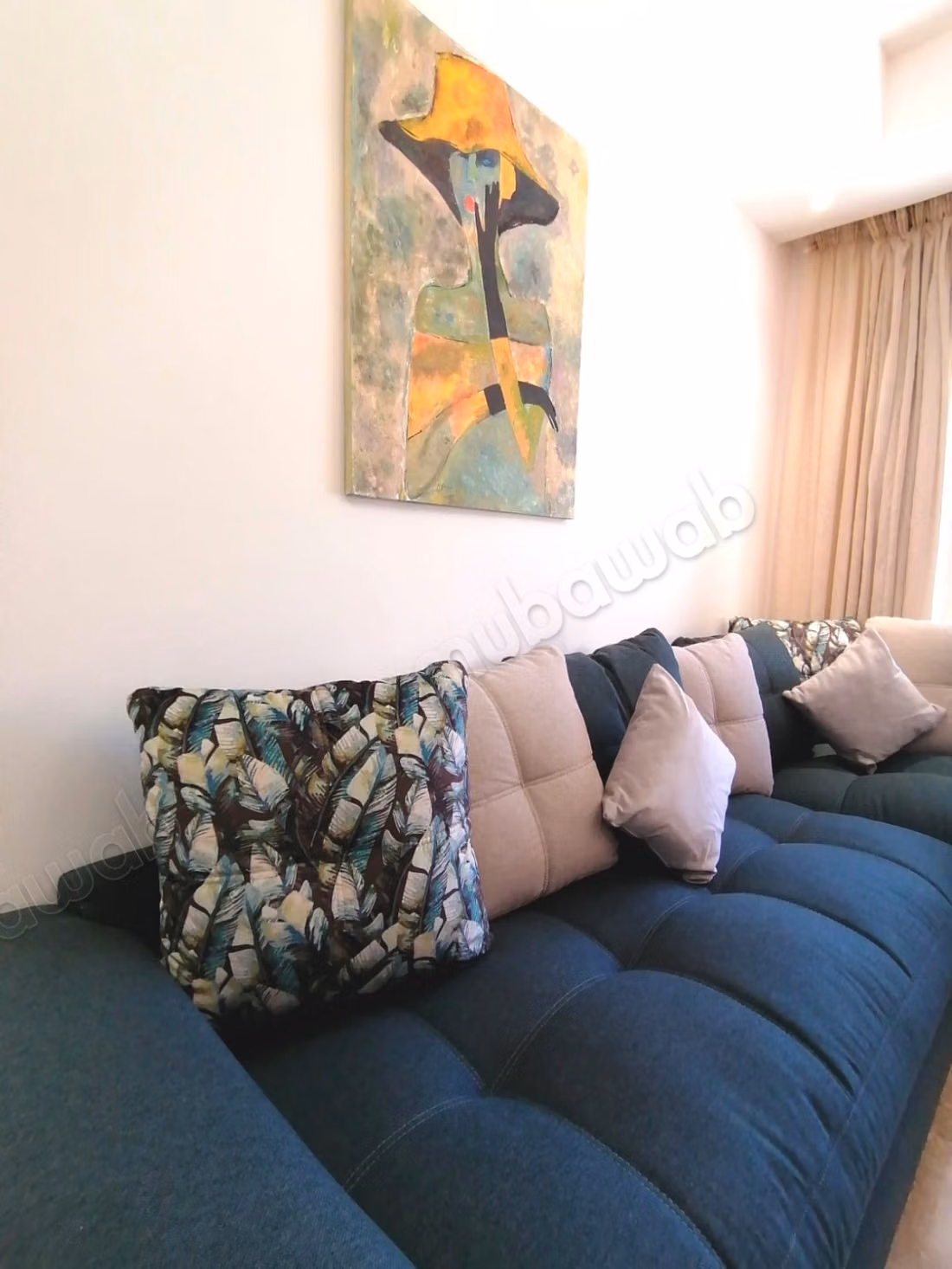 Mooie appartement te huur aan de Route de Tahanaout. 1 mooie slaapkamer. Goed gemeubileerd