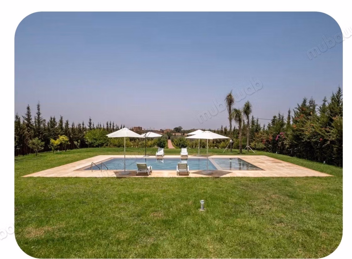 Privé villa met hammam, zwembad zonder inkijk