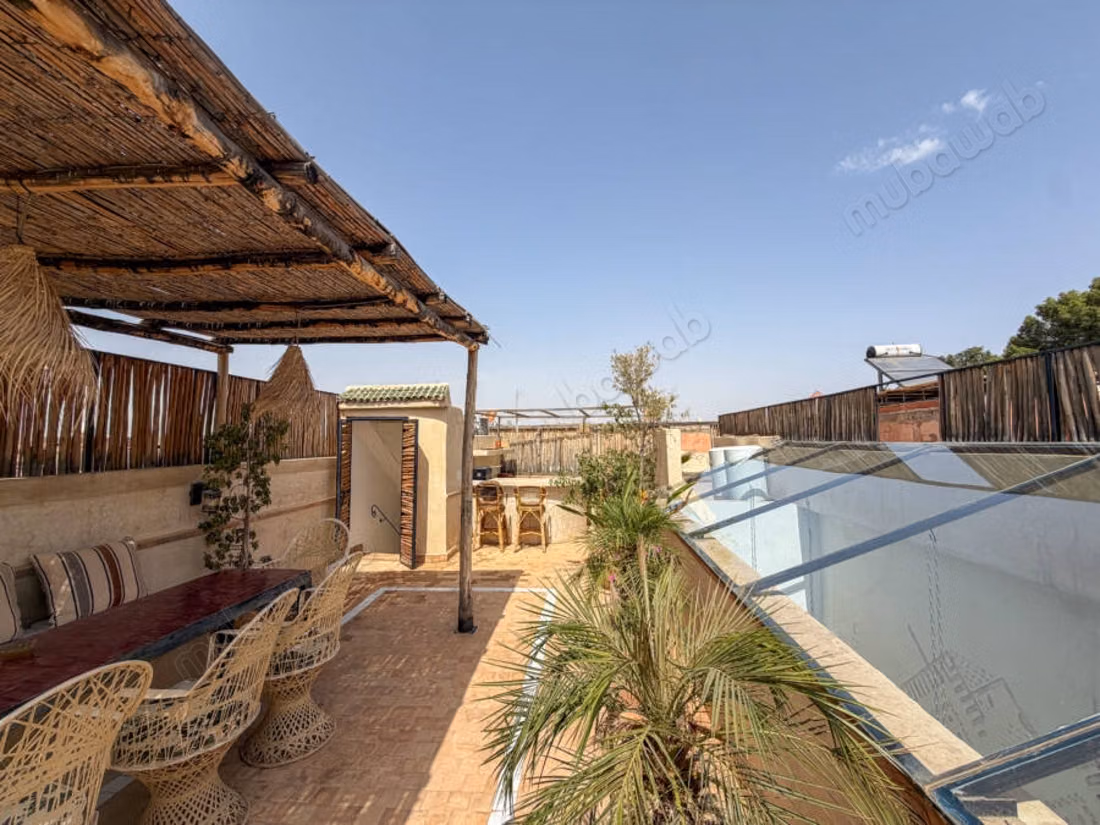 Riad 4 camere Kasbah – Piscina – Accesso auto