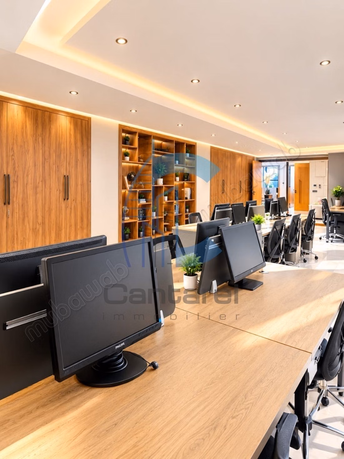 À louer – bureau haut standing de 350 m² – boulevard abdelmoumen