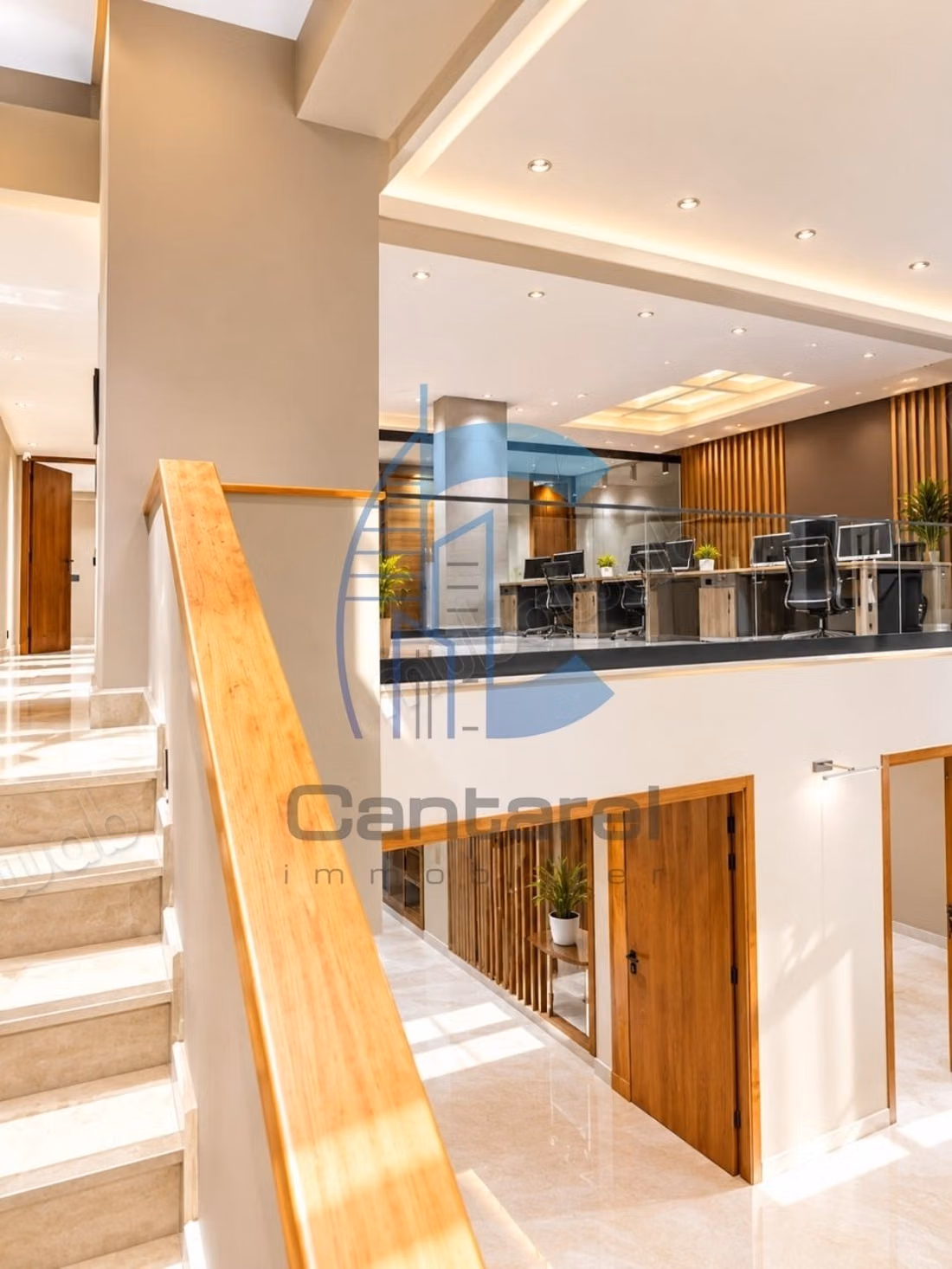 À louer – bureau haut standing de 350 m² – boulevard abdelmoumen