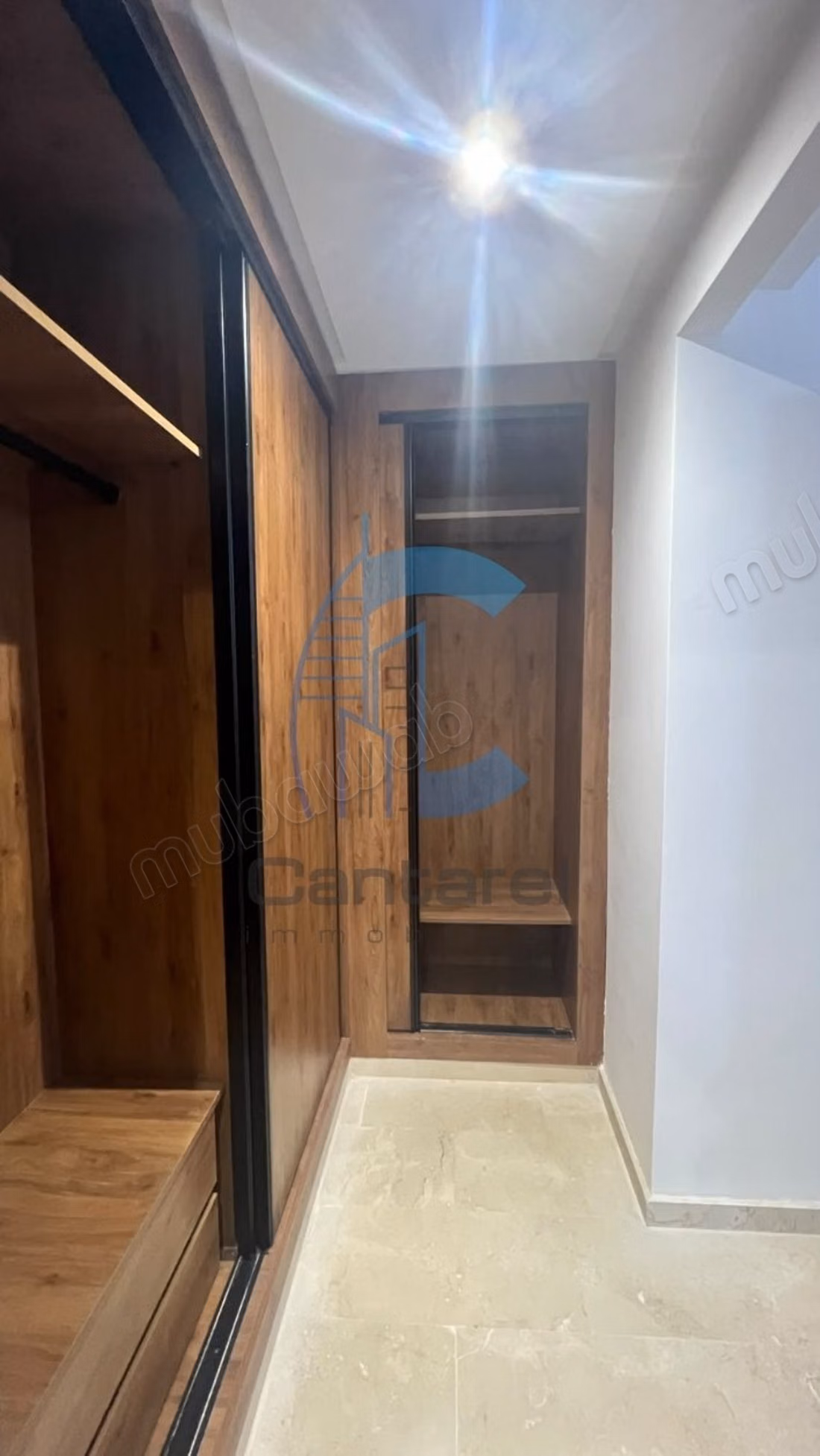 New duplex 3 bedrooms on the ground floor rented furnished Victor Hugo
