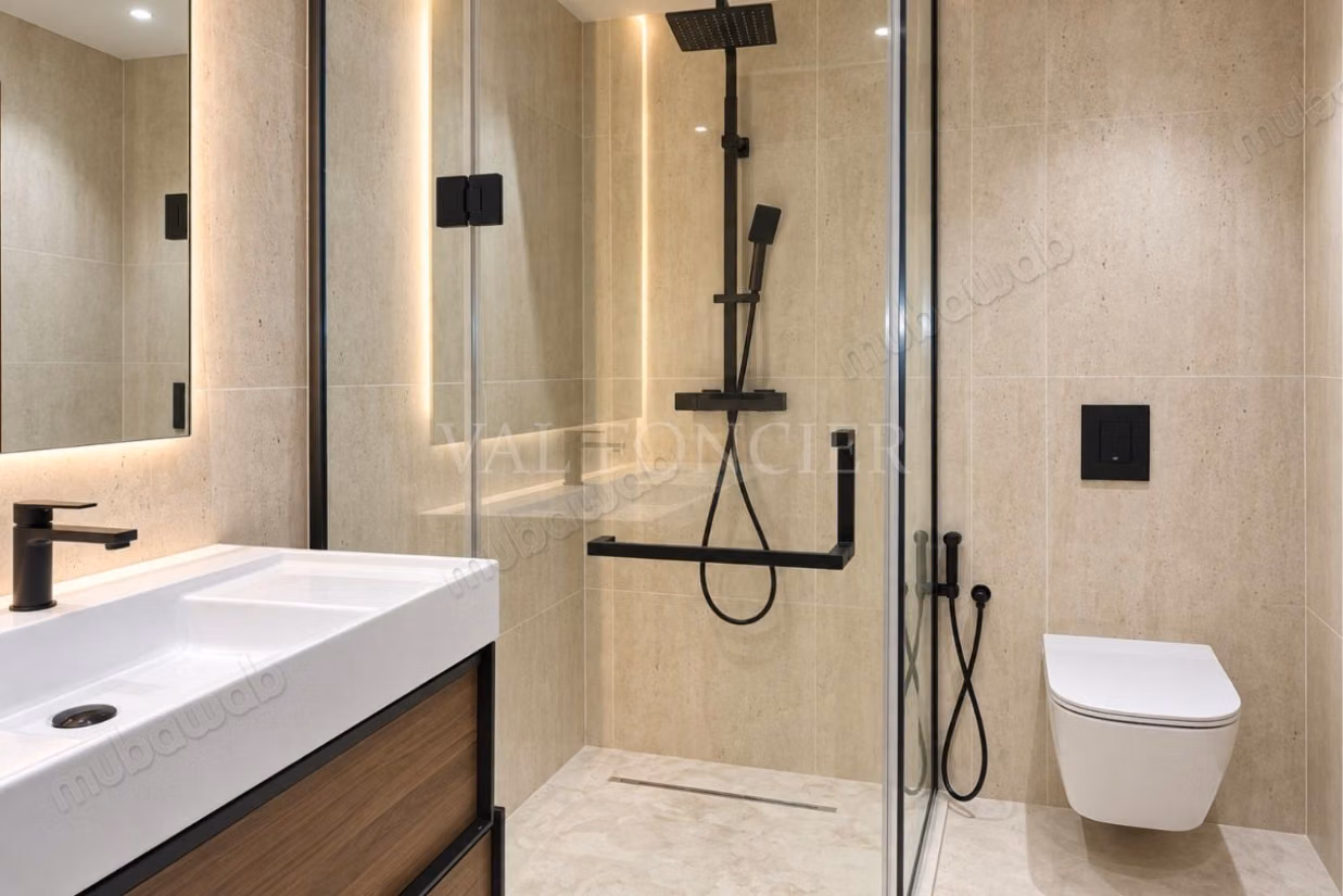 Location Superbe Appartement 3chambres étage élevé avec terrasse 
Racine, Casablanca