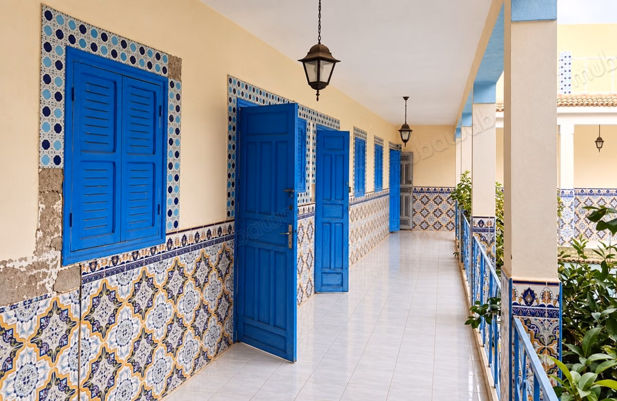 Riad with 2 gardens and 10 rooms
