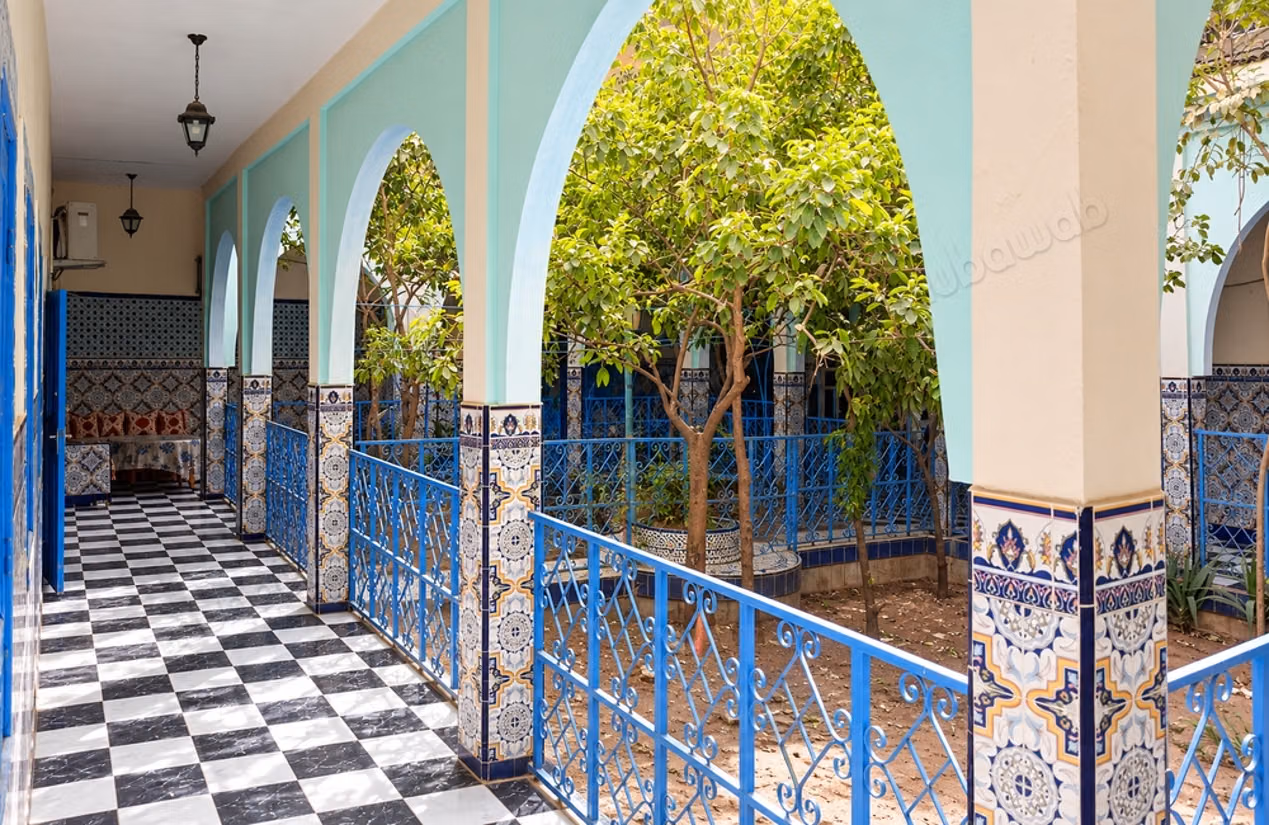 Riad with 2 gardens and 10 rooms