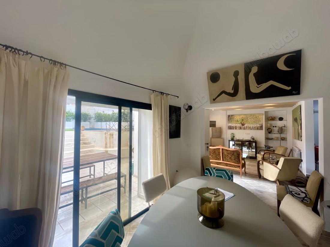 Maison S2 vide avec piscine, Gammarth supérieur