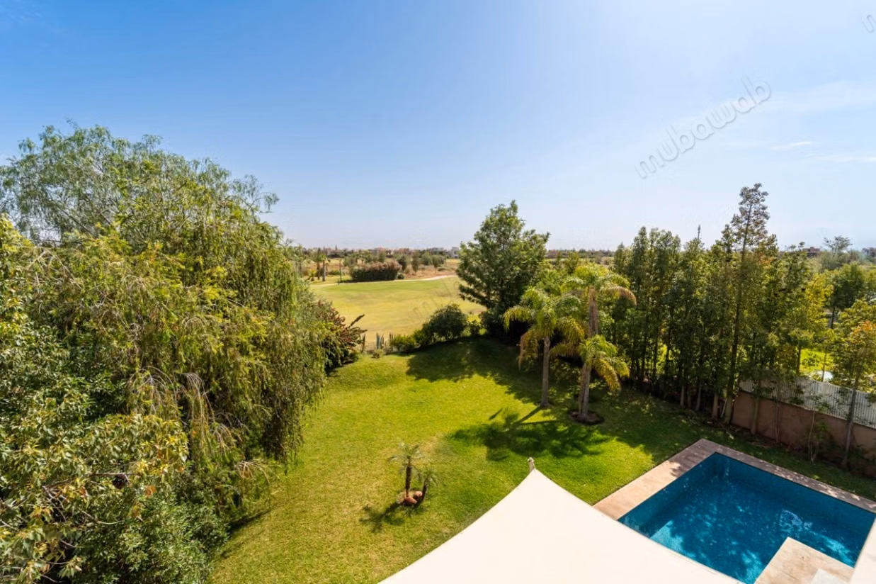 Sublime villa front Golf route de Tahanaoute