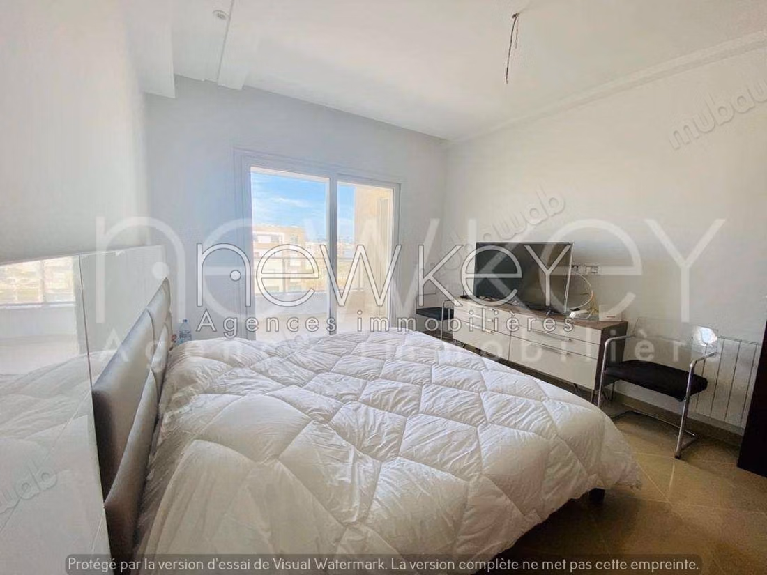 Appartement S1 meublé à louer aux Jardins de Carthage