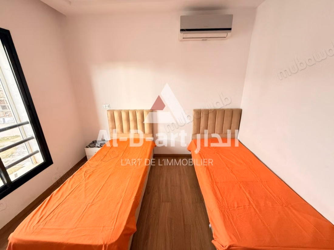 Un appartement s2 meubé pour l location annuelle