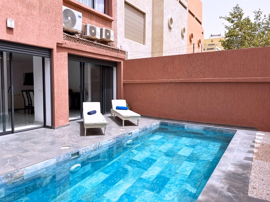Furnished Villa for Rent on Casablanca Road Marrakech