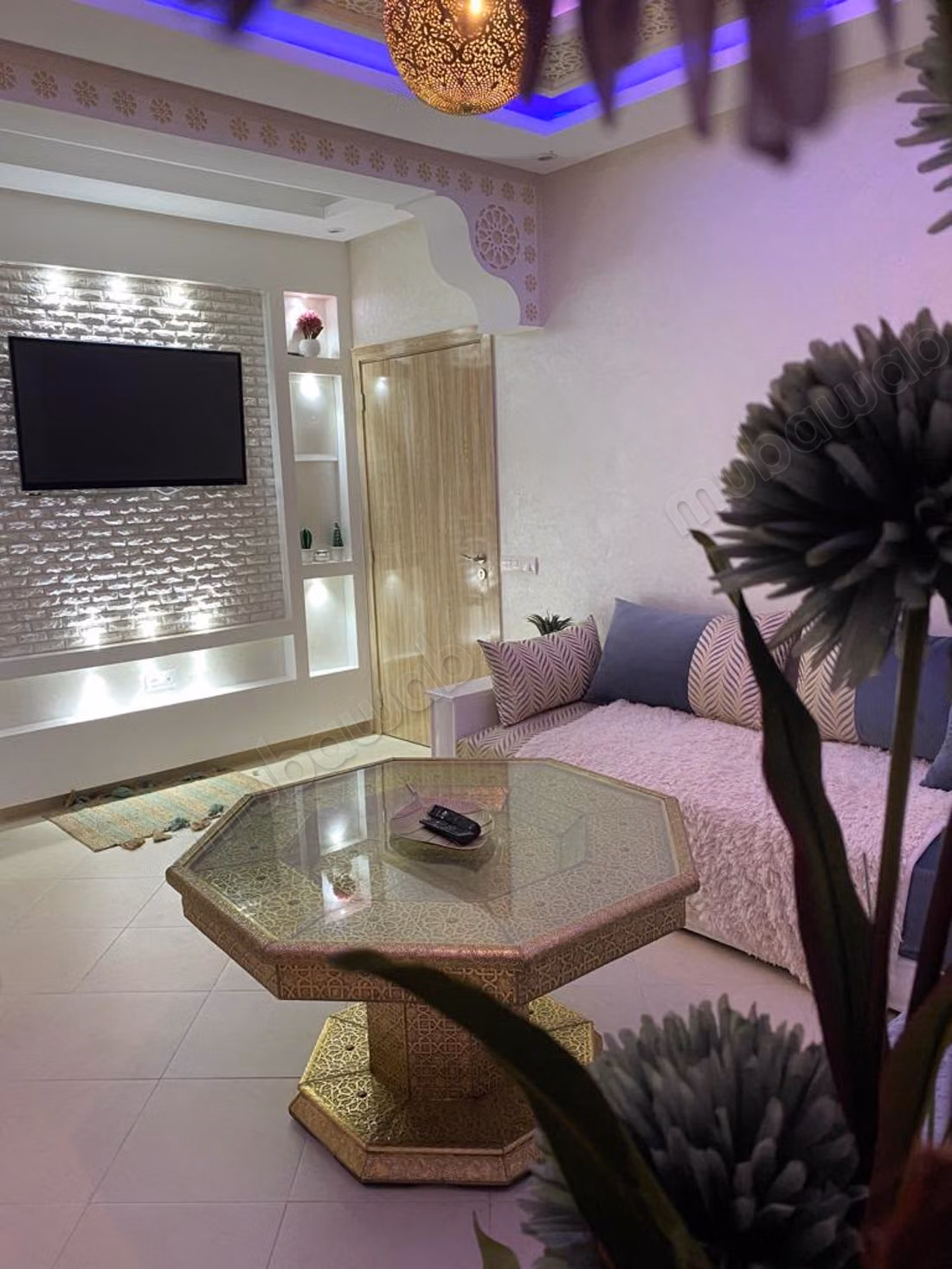 Very nice apartment for rent at Route de Safi. 3 large rooms. Furnished